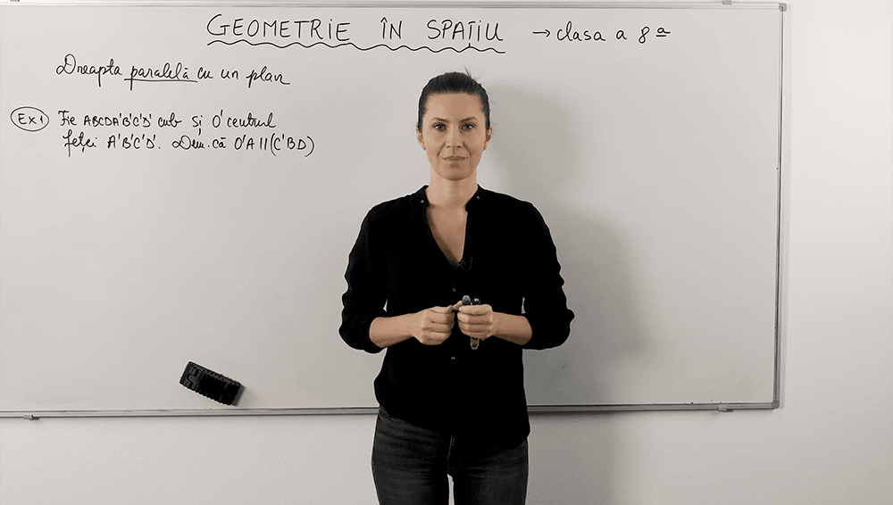 Dreapta paralelă cu planul - Partea 2