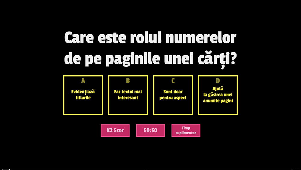 JOC - Cartea. Cuprinsul cărții