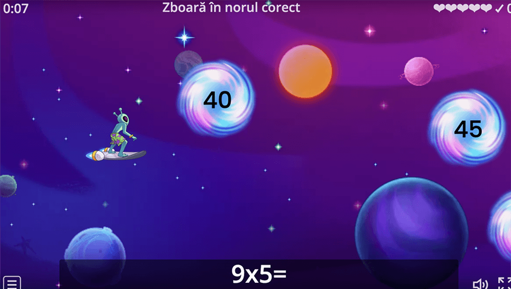 JOC - Înmultirea cand unul dintre factori este 5
