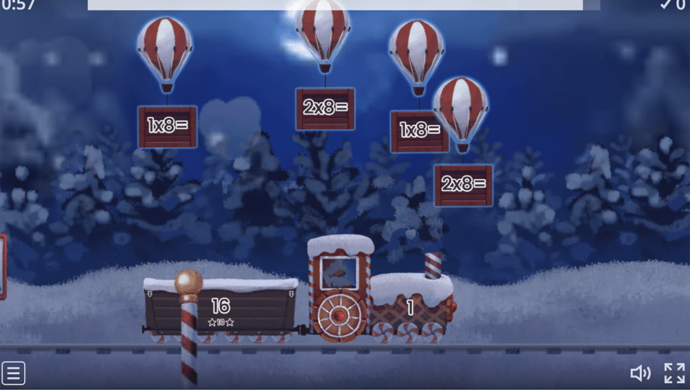 JOC - Înmulțirea când unul dintre factori este 8