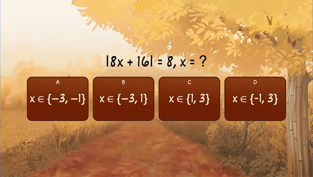 JOC.- Ecuații cu modul
